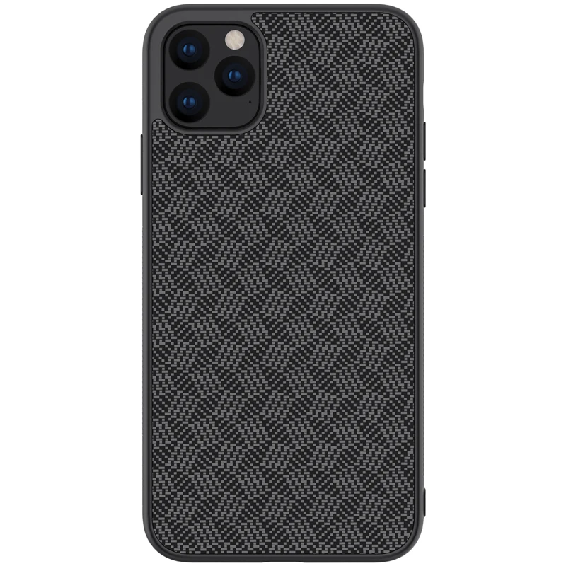 Чехол для iPhone 11 Pro Max iPhone11, чехол Nillkin из синтетического волокна и углеродного волокна, пластиковый чехол для iPhone 11 Pro, чехол - Цвет: Серый