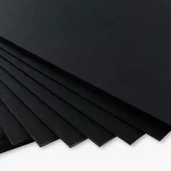 Nouveau papier Kraft noir A4 de haute qualité, 80 – 230g/m2, pour bricolage, fabrication de cartes artisanales, carton épais 