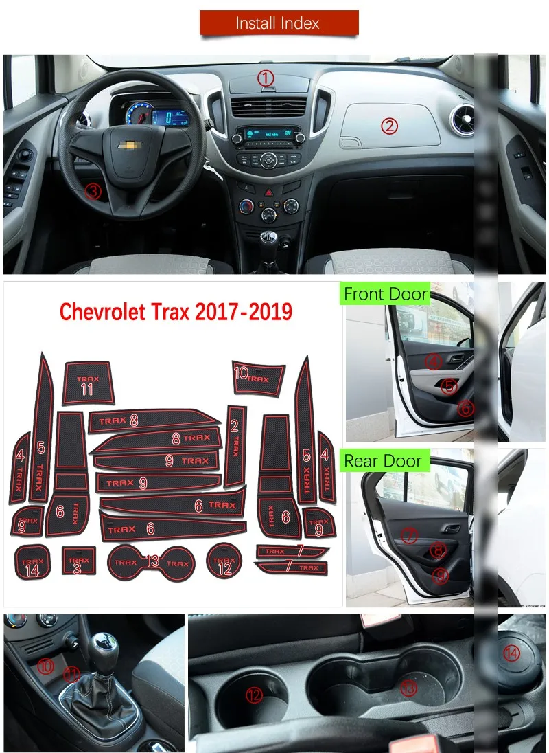 Защитный щит от грязи для Chevrolet Trax трекер Холден MY17 MY18 MY19 Chevy аксессуары подложки затворный слот для нанесения покрытий