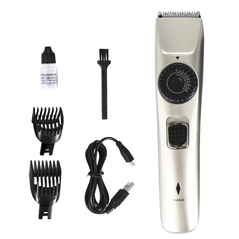 

Cordless Electric Hair Trimmer Clipper USB Waterproof Rechargeable Beard Trimmer Hair Cutter Fast Charging Hair Trimmer