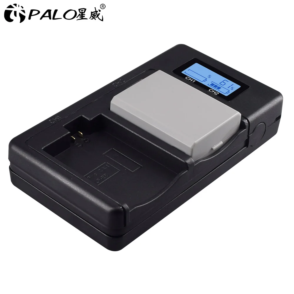 Palo 7,4 V LP-E5 LP E5 батарея для камеры+ lcd USB Smart LPE5 зарядное устройство для Canon 450D 500D 1000D Rebel Xsi Kiss X3/F батарея