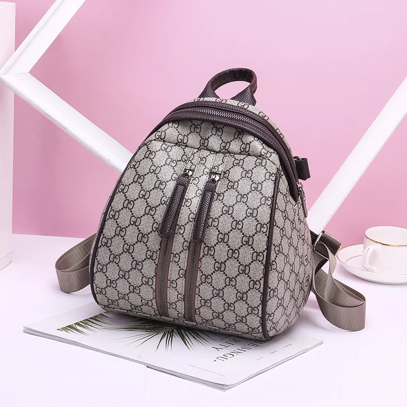 

2020 New Presbyopia Backpack Women's Korean Fashion College Wind School Bag Wild Shoulder Bag Travel Bag