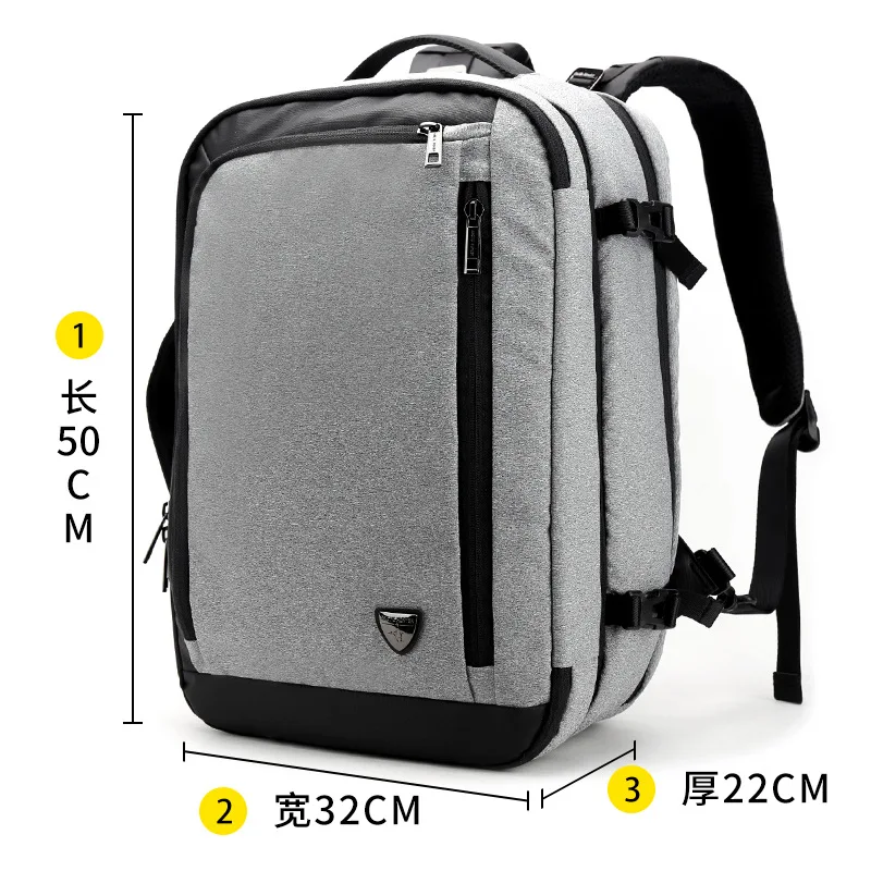 

Men's Business Casual Backpack Large Capacity City Travel Bag Multifunctional Removable Travel Backpack Male