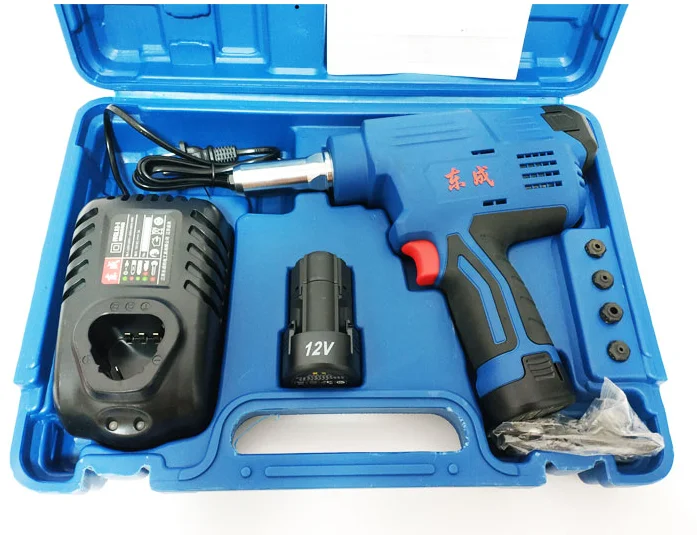 

Rechargeable Core Pulling Riveting Gun DCPM50 (type E) Lithium Battery Rivet Gun Dongcheng 12v Electric Riveting Tool