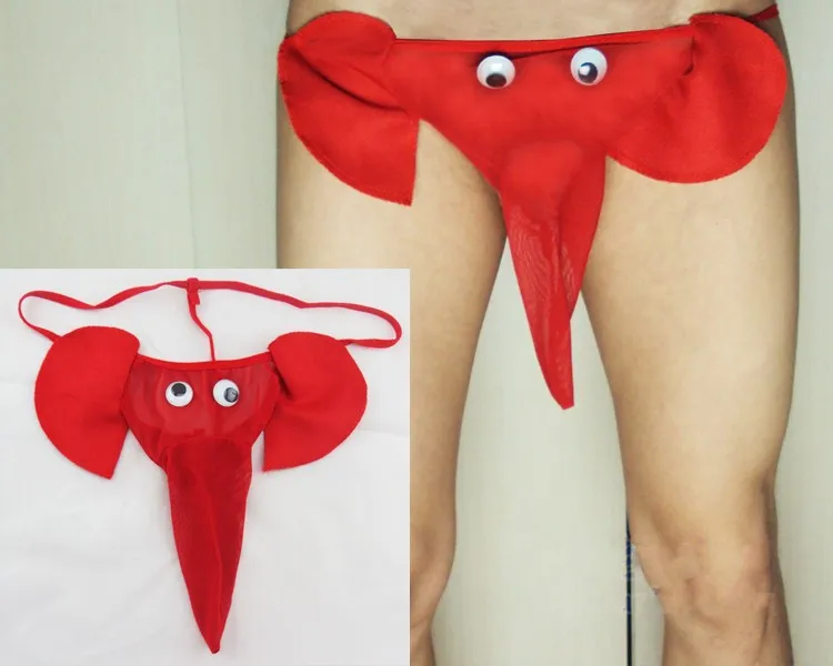 Men's Underwear Elephant Sexy T Pants