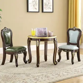 

Children's Chair European Solid Wood Small Chair Back Chair Sofa Stool Coffee Table Stool Stool Replacing Shoe Stool American