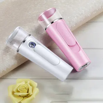 

Handheld Steamer Negative Ion Spray Water Meter Nano Humidifier Cold Spray Beauty Cleansing Instrument