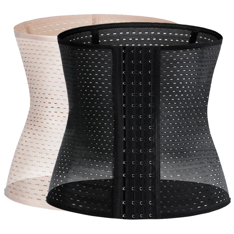 

Hot Sale Women High Waist Sexy Slimming Belt Shaperwear Body Shaper Breasted Breasted Corset Trainer Tummy Waist Cincher Belt