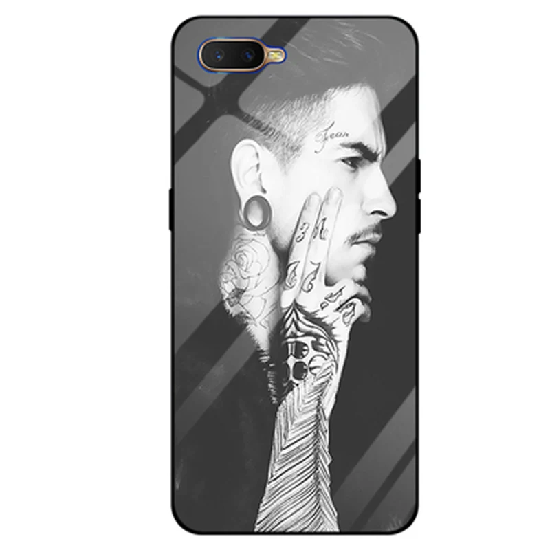 6," для OPPO RX17 Neo case RX17Neo закаленное стекло+ силиконовая Рамка Жесткий чехол для OPPO RX 17 Neo shell противоударные чехлы