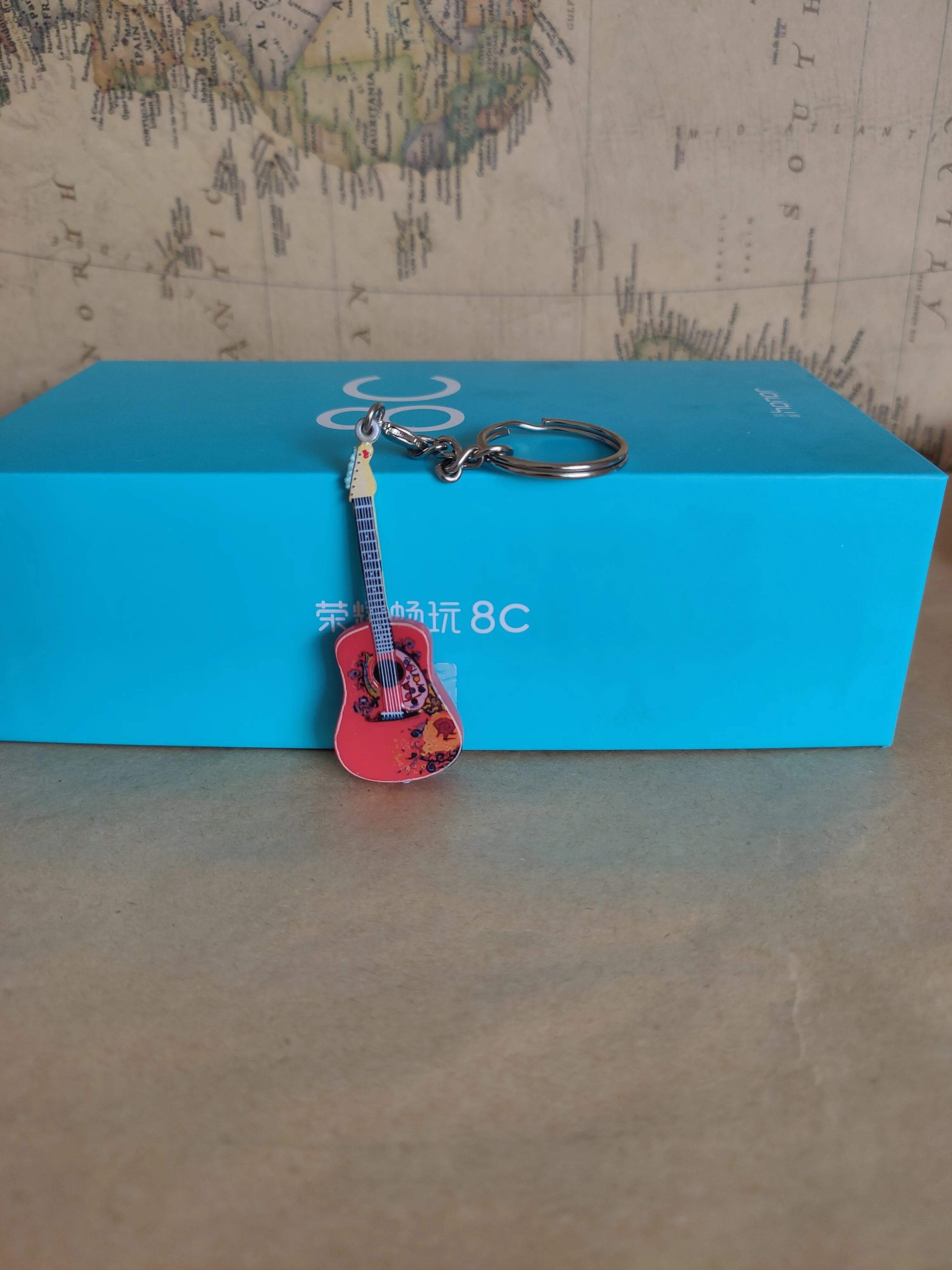 Новый Классический музыкальный инструмент Chitarra гитара модель фигурка игрушка