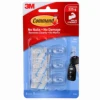 3M Command Clear Mini Hooks Damage-Free Hanging hook adhesive plastic hooks clear with command clear strips 1