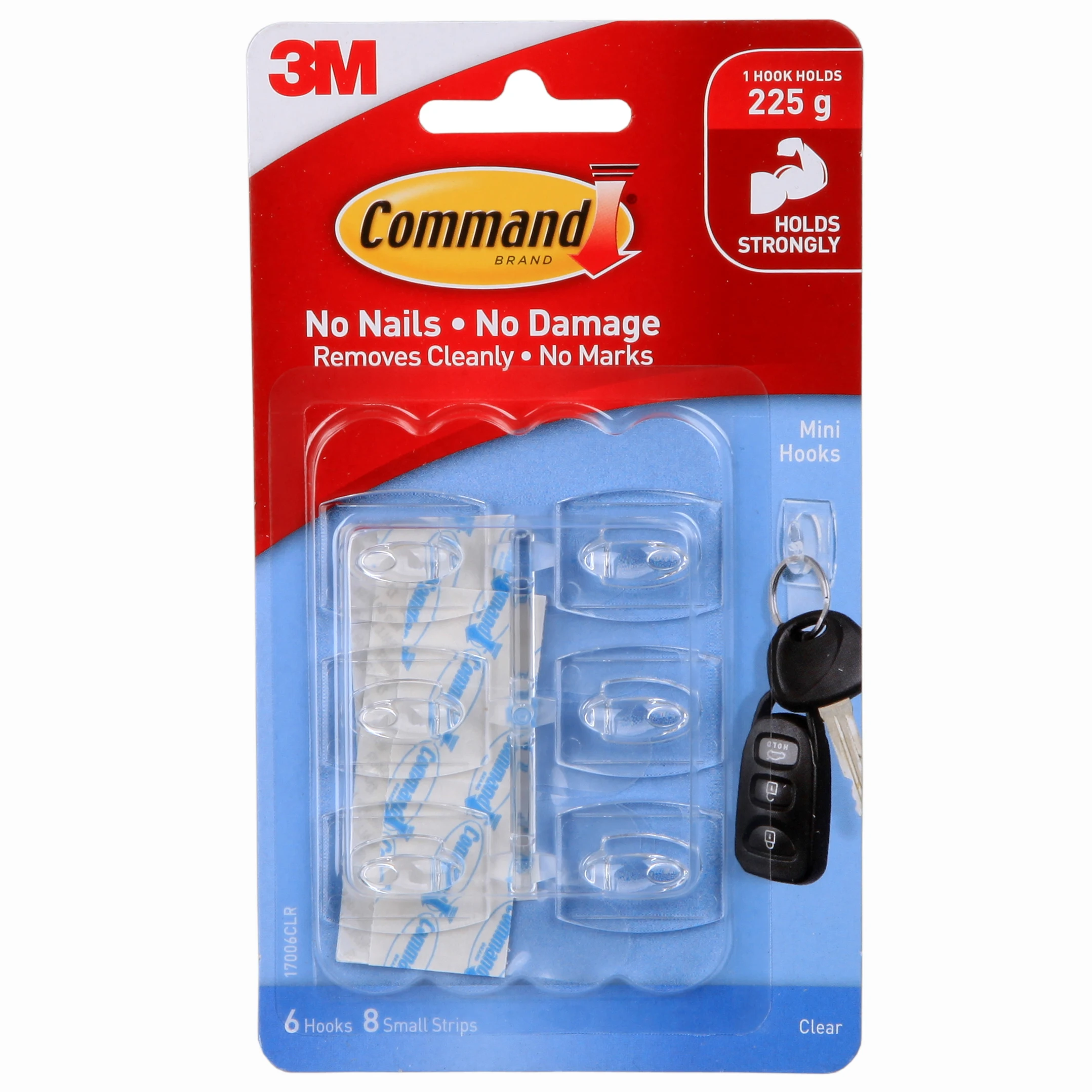 3M Command White Plastic Damage Free Mini Adhesive Hanging Hooks 3M Command White Plastic Damage Free Mini Adhesive Hanging Hooks