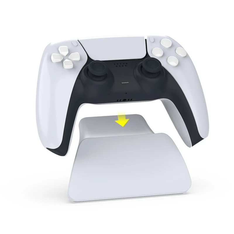

Desktop Bracket Controller Display Stand Holder Mount With USB to Type C Charging Cable for PS5 PlayStation 5 Gamepad