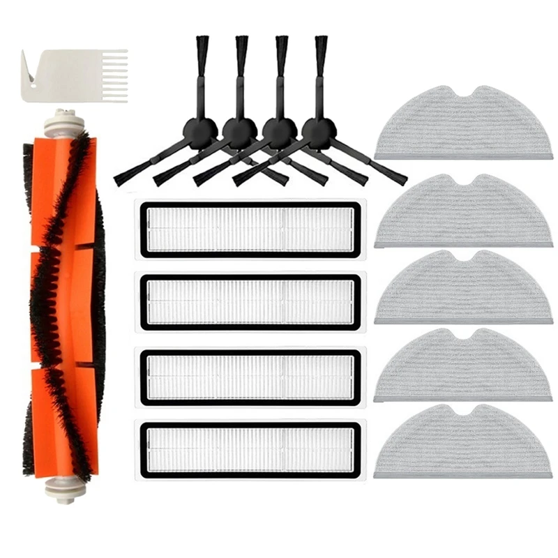 Main Brush Side HEPA Filter Mop Cloth for Dreame D9 L10 PRO Robotic Vacuum Cleaner Replacement Accessories | Бытовая техника