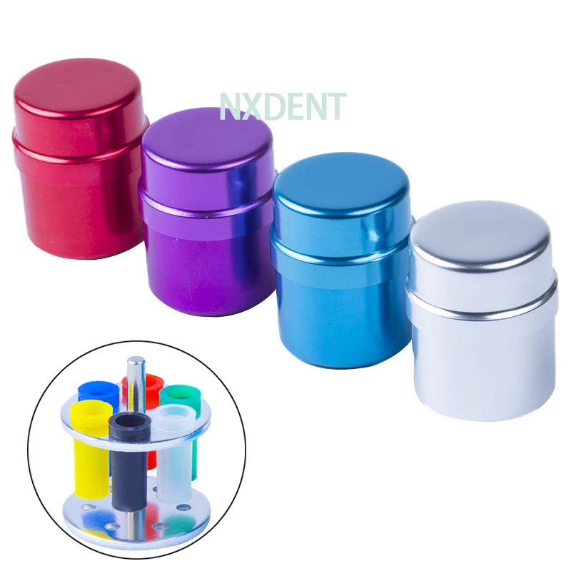 

Dental Tool 6hole Autoclave Sterilizer Case Burs Disinfection Endo Files Holder Box For Dentist Clinic