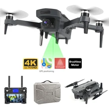 Лучший Дрон 4K HD GPS следуй за мной Wi Fi FPV Квадрокоптер бесщеточный