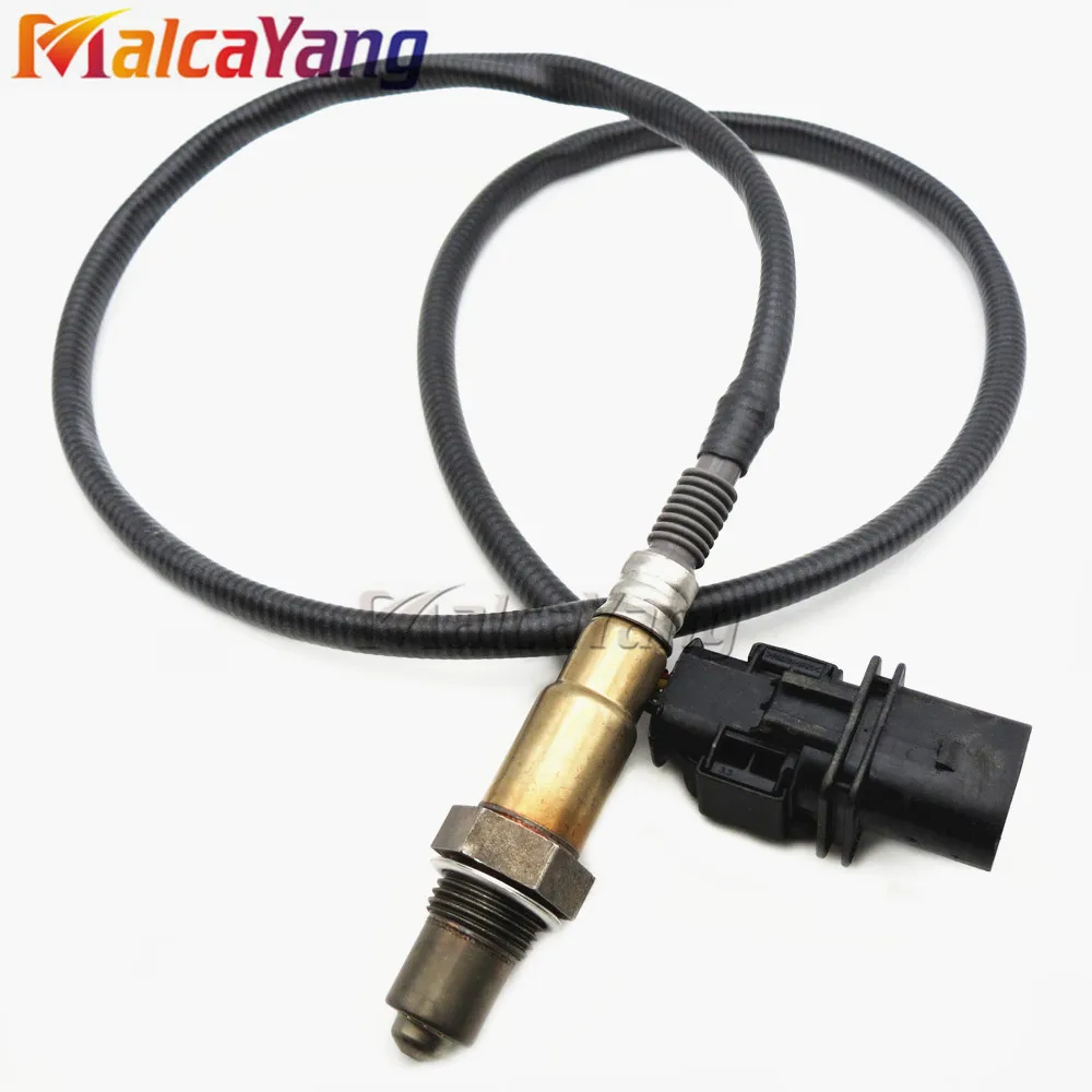 New 0258017025 Lambda O2 Exhaust Gas Oxygen Sensor For VW Skoda Audi LSU 4.9 Wire Band OE#0 258 017 025