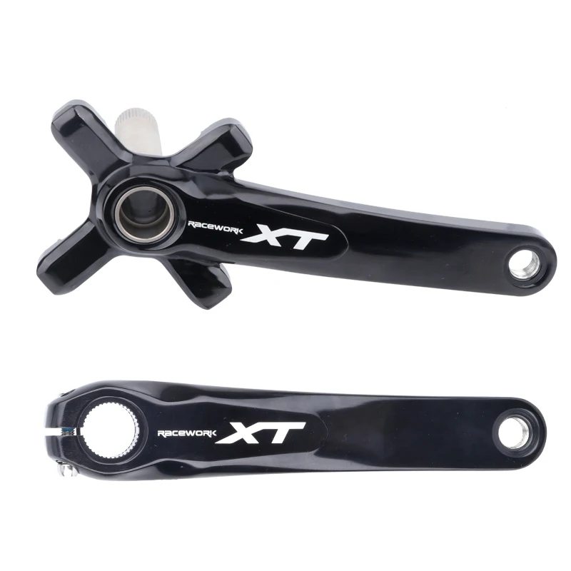 Pédalier VTT 175mm 30T - Plateau Unique Vitesse Intégré Creux GXP - Noir Mat