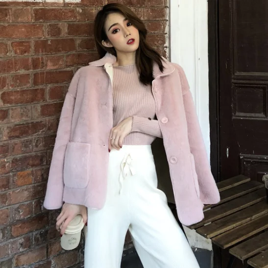 2020 зимняя Свободная Женская куртка пальто верхняя одежда женский кардиган