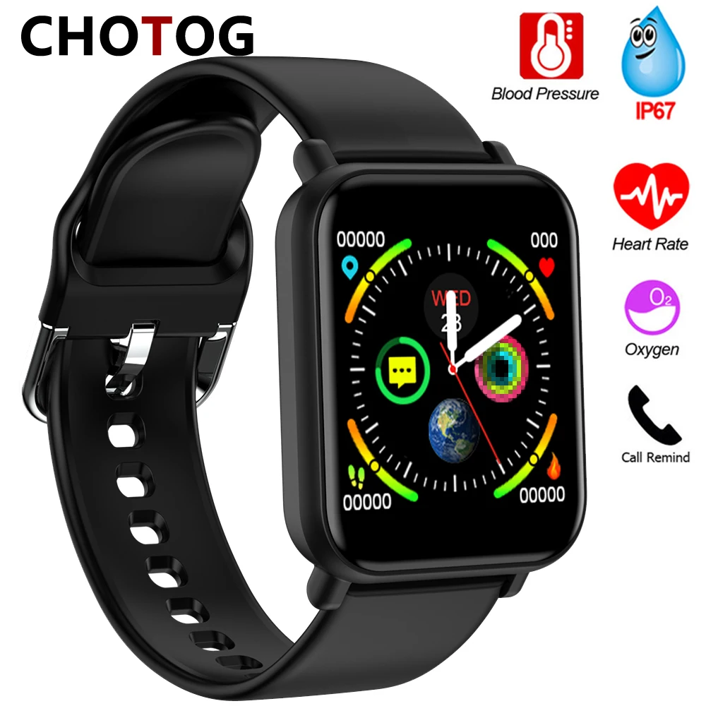  2020 Smart Watch Men Women Blood Pressure Measurement Smartwatch Waterproof IP67 Oxygen Heart Rate  - 4000386334105