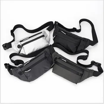 

2020 Fashion men and women satchel simple leisure front bag riding back satchel mobile phone satchel fashion purse waist bag
