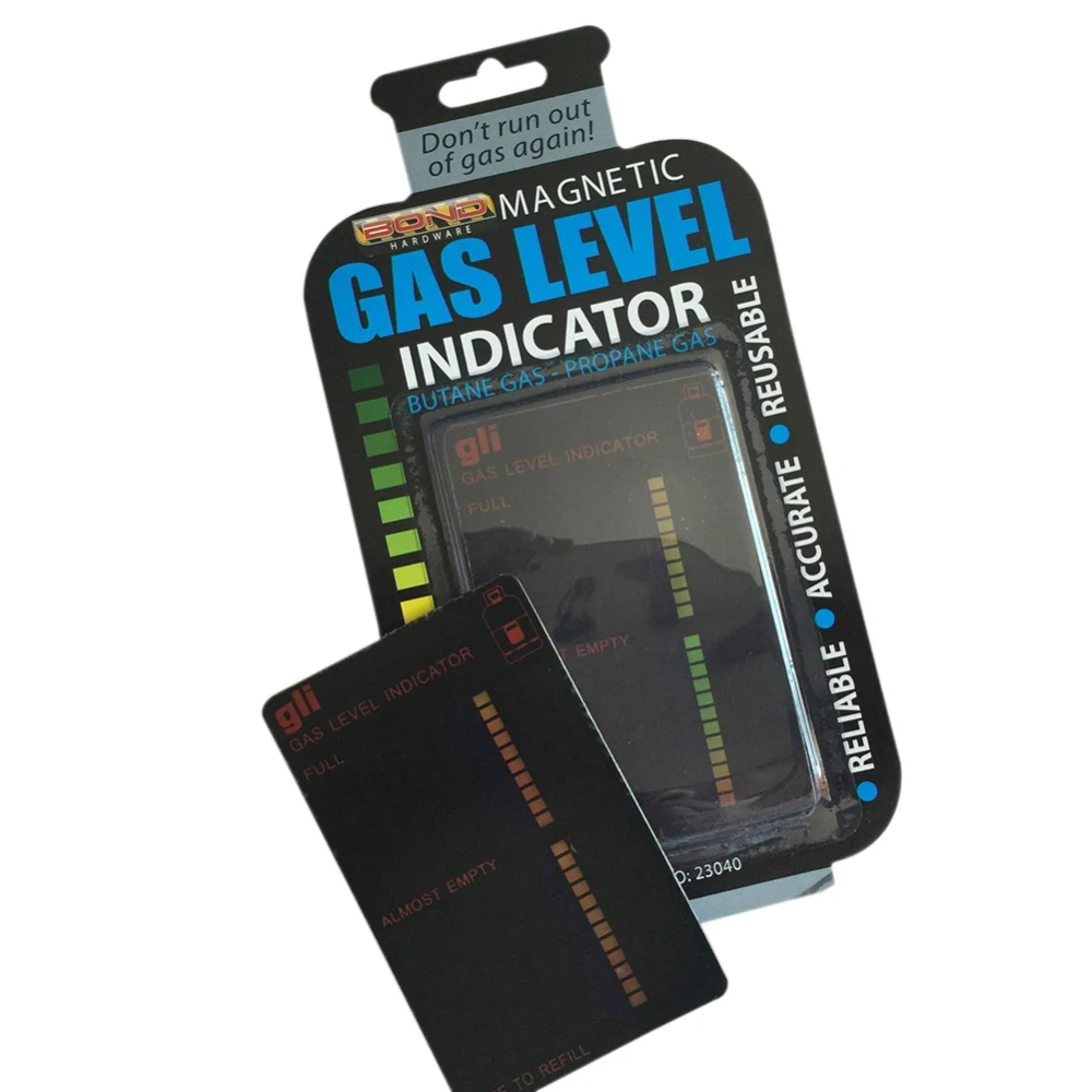 

Gas Tank Level Indicator Magnetic Gauge Caravan Bottle Propane Butane LPG Fuel Gas Tank Level Indicators