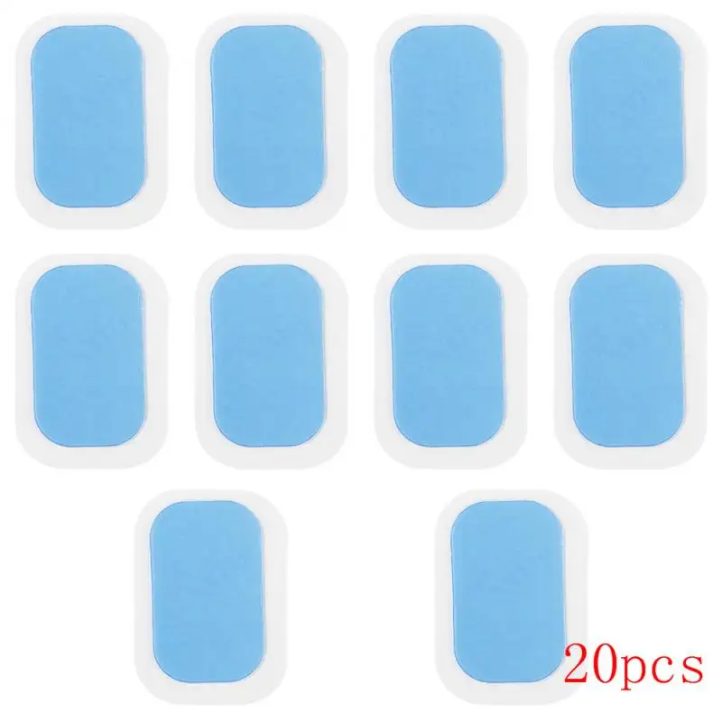 10 PCS Abdominal Pads Muscle Stimulator Hydrogel Gel Stickers Fitness Equipment Special Abdomen Machine Sticker TSLM2