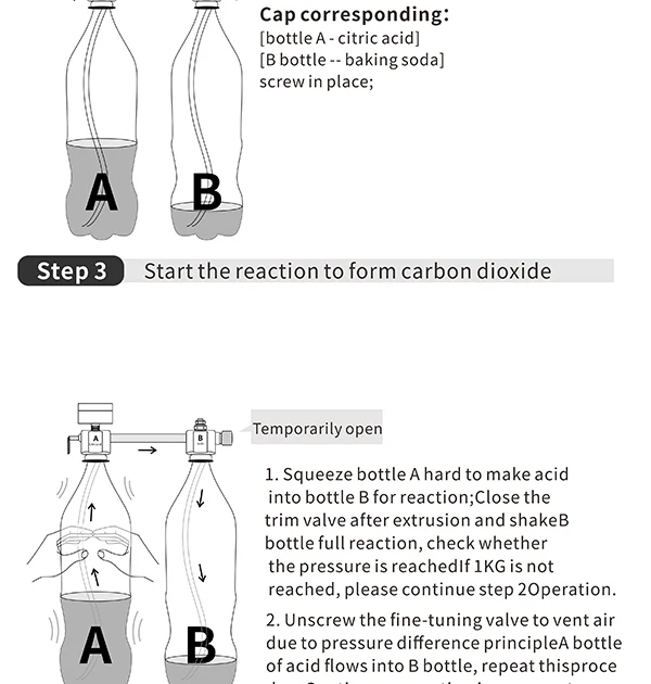 Аквариум DIY CO2 генератор системы люкс, с давлением воздушного потока регулирования водяное растение для аквариума 2 клапана диффузор
