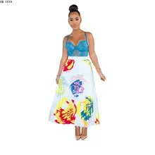 CM. YAYA2019 винтажная плиссированная юбка с высокой талией с принтом по щиколотку модная классическая женская плиссированная юбка в стиле ретро одежда CMK9371