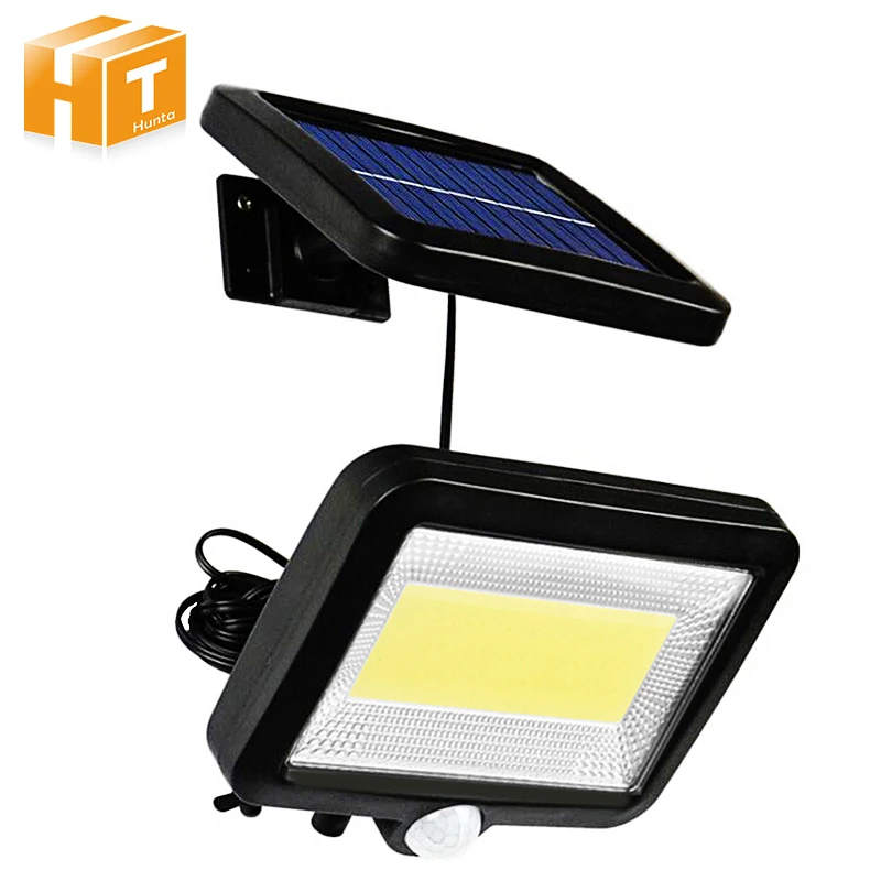 

Solar LED Street Light 56LEDs / COB 100LEDs Outdoor LED Floodlight with PIR Motion Sensor Waterproof Spotlights Street Lamp