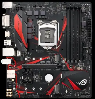 

New Asus ROG STRIX B250G GAMING DDR4 LGA 1151 B250 Desktop Motherboard 64GB USB2.0 USB3.0 DVI HDMI motherboard free shipping