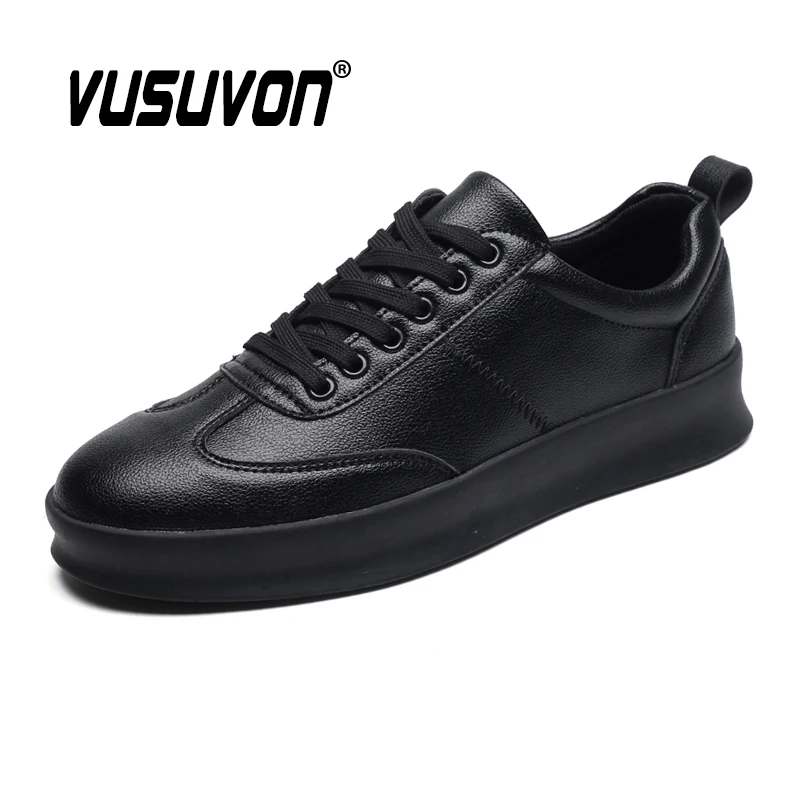 

New Men Loafers Leather Shoes Summer Spring Outdoor Flat Shoes for Man Breathable Light Non-slip Rubber Men Casual Shoes