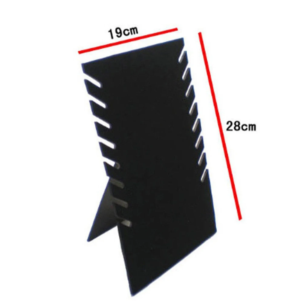 Ожерелье цепи держатель для браслета стенд бархатная доска полка для украшений стойки