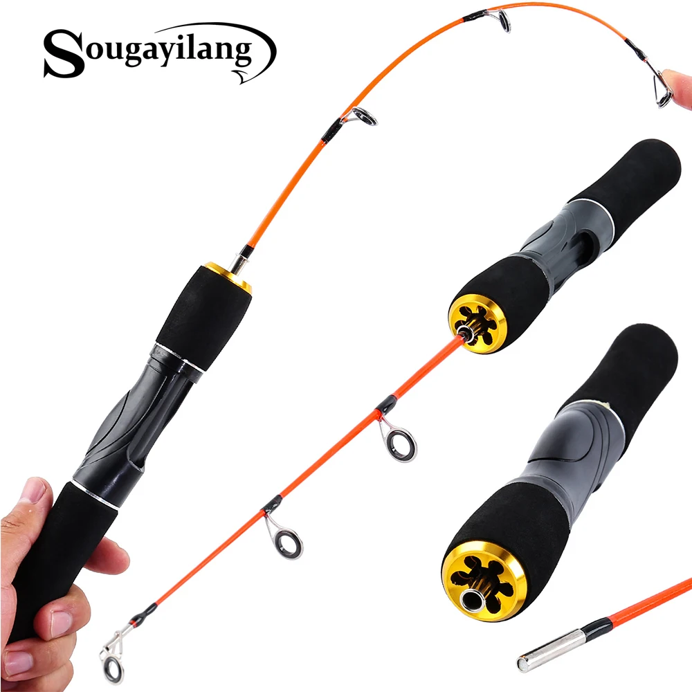 Ice-Fishing-Rod Shrimp Ultralight Spinning-Casting Portable Sougayilang Winter
