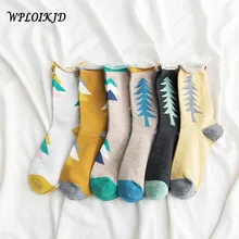 [WPLOIKJD] Harajuku продукт осень зима хлопок Sokken мультфильм лес уличный стиль Модные женские носки Skarpetki