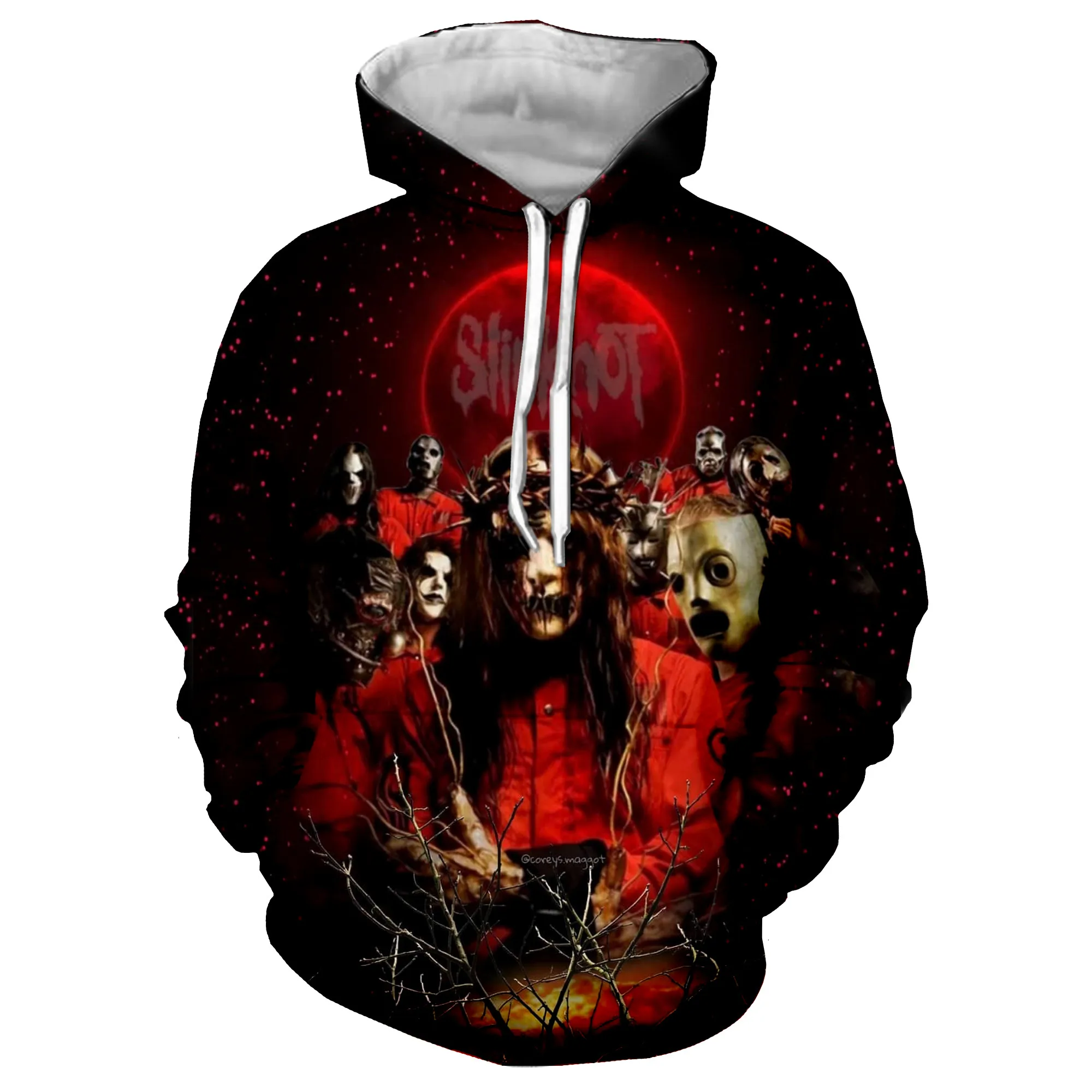 weSlipknot04 3D принт худи Slipknot крутая модная черная толстовка с капюшоном для мальчиков; Повседневное Топы мужской пальто уличная одежда Harajuku Для мужчин одежда 5XL - Цвет: weSlipknot04