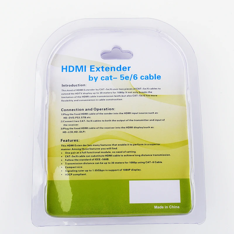 1 пара HDMI двойной RJ45 CAT5E CAT6 UTP LAN Ethernet HDMI удлинитель повторитель адаптер 1080P для HDTV HDPC PS3 STB