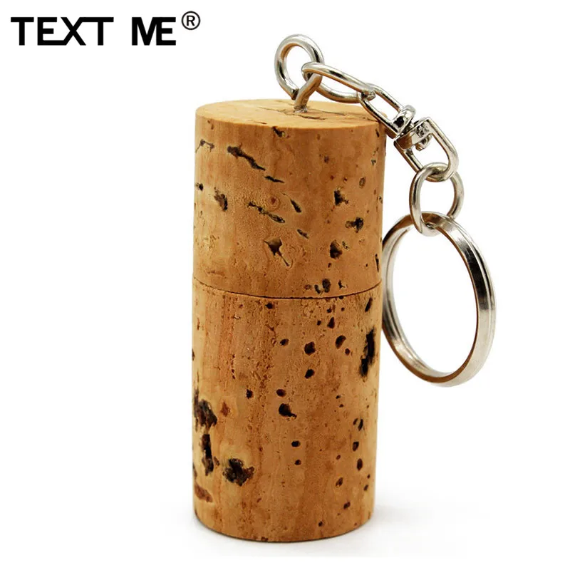 TEXT ME натуральный пробковый деревянный 64 Гб usb флеш накопитель 4 ГБ 8 16 32 usb2.0|USB