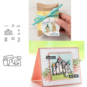 

get-together Metal Cutting Dies and Rubber Stamps for DIY Scrapbooking Crafts Stencils Card Make Photo Album Sheet Decorative