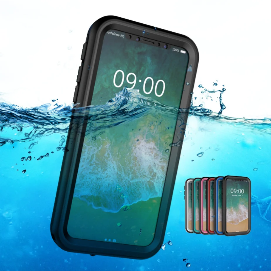 Новые водонепроницаемые часы для плавания движения прикрепляющийся к телефоны