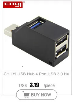 USB chyi C HUB 3,0 3 порта с TF кардридером Тип C 3,1 концентратор адаптер для MacBook, Surface Pro 6 Аксессуары