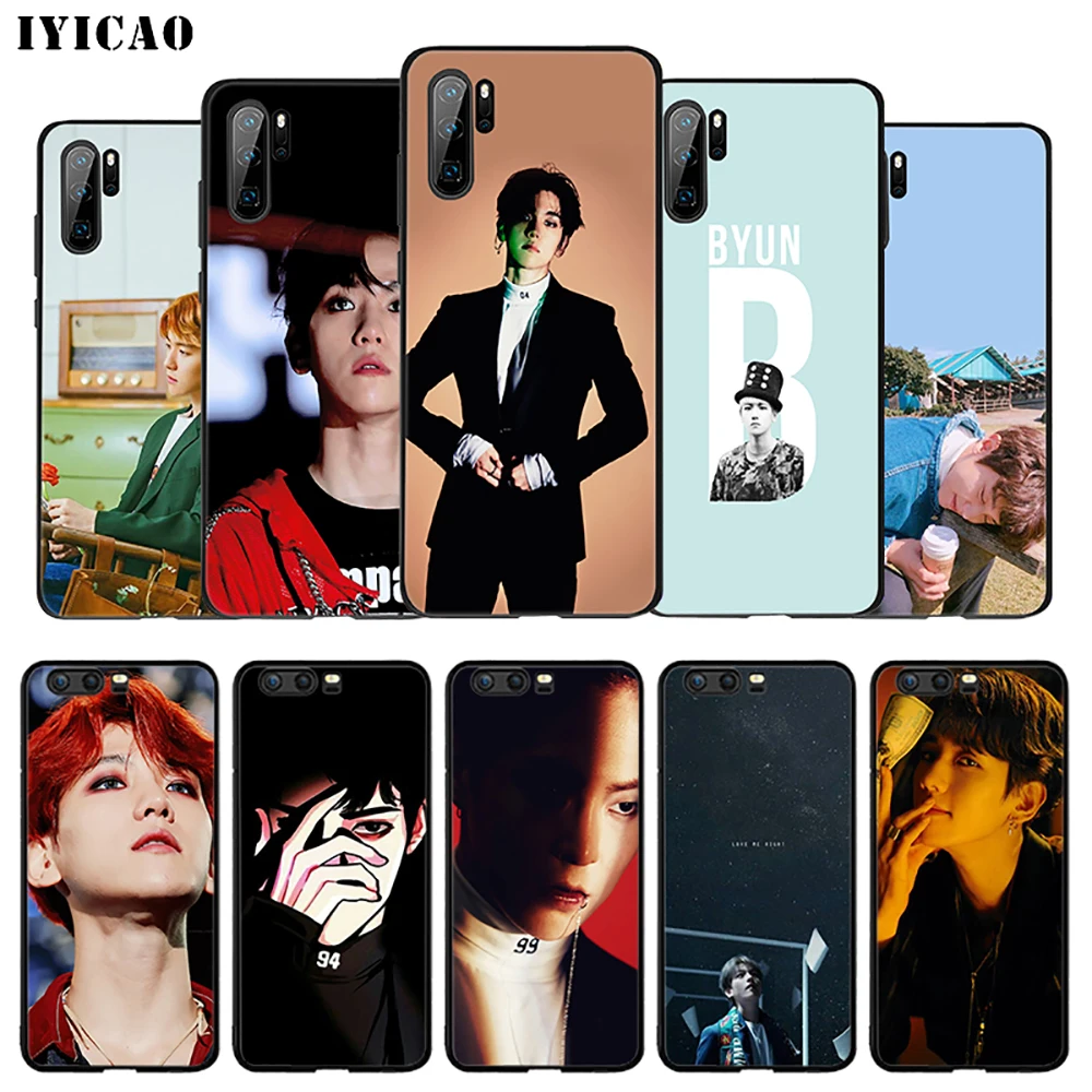 IYICAO EXO baekhyun полосы мягкий чехол для huawei P30 P20 P10 P9 P8 P Smart Z плюс 2019 Lite рro 2018 2017 2016 ТПУ |