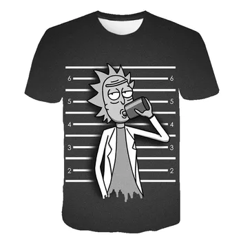 

Rick and Morty t shirt Galaxy tshirt Men t-shirt 3D Tops&Tees Funny Short Sleeve Shirts 6XL Streetwear Cloth Dropship