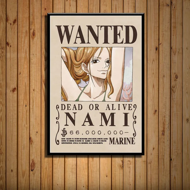 3 One piece Luffy Wanted плакат классический японский аниме Боевая Горячая картина Искусство Шелковый Холст плакат настенный домашний декор - Цвет: 3