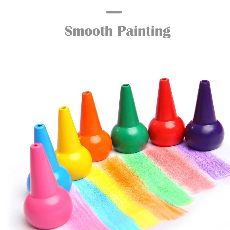 12 шт. нетоксичный детский карандаш для рисования безопасный цветной детские 3D