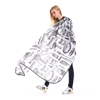 

Profession Barber Cape - Haircut Gown Salon Styling Bib Kit Hairdresser Cutting Apron