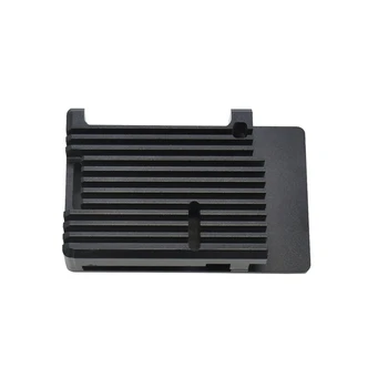 

for Raspberry Pi 4 Model B 4GB RAM Support 2.4 / 5.0 GHz WIFI Bluetooth 5.0 with Aluminum CNC Alloy Protective Case