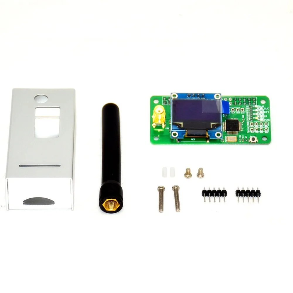 V1.7 MMDVM точка доступа Pi-Star антенна+ металлический чехол+ OLED+ MMDVM модуль точки доступа поддержка P25 DMR YSF для Raspberry pi