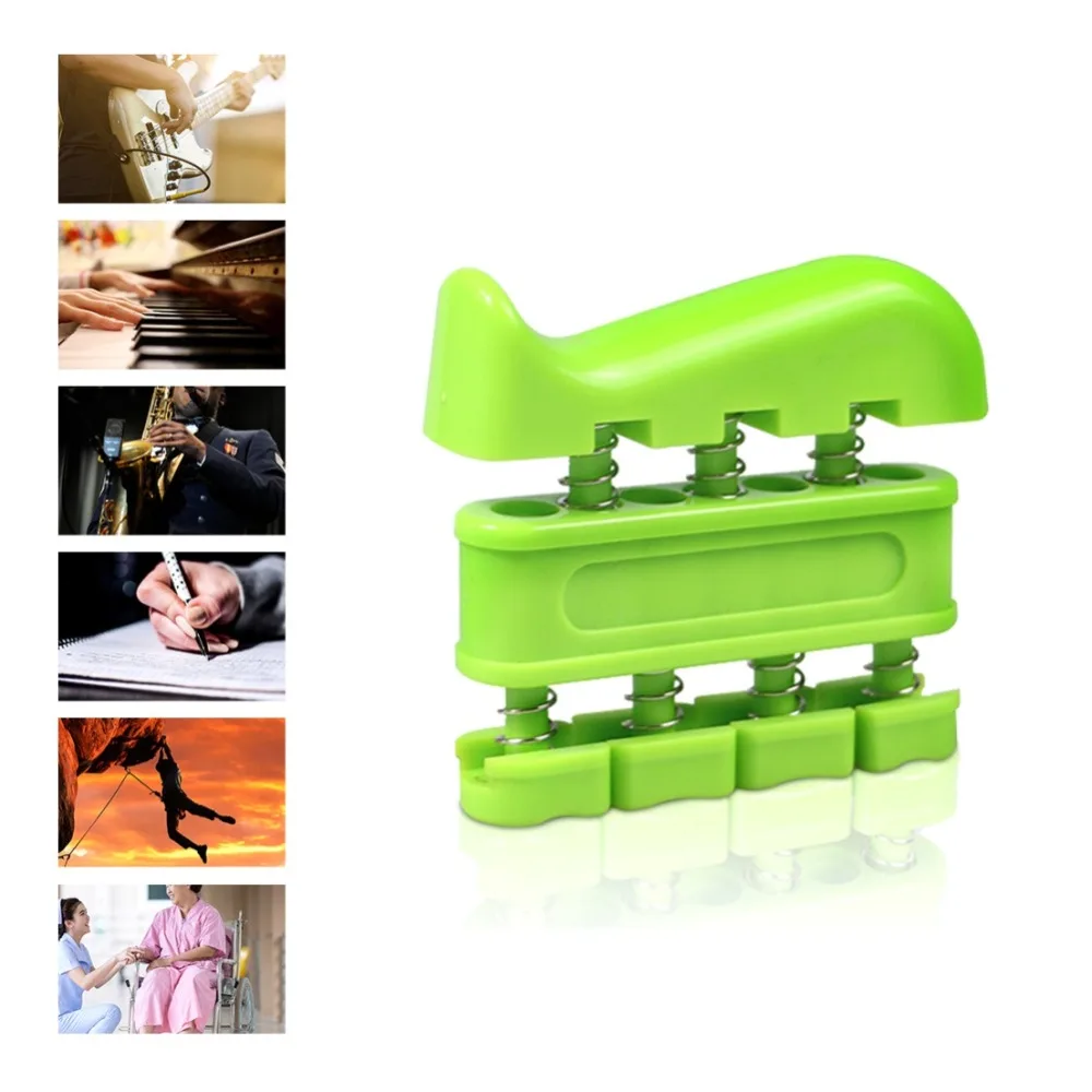Two-way Grip Hand Exerciser Gripper Portable Fitness Finger Power Trainer Hand Workout Strengthener Hand Piano Grip Exerciser
