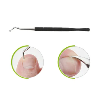 

1 Set 2pcs Stainless Steel Nail Clippers Toenails Cutter Clipper Fingernails Grooming Kit Portable Manicure Set (Black)